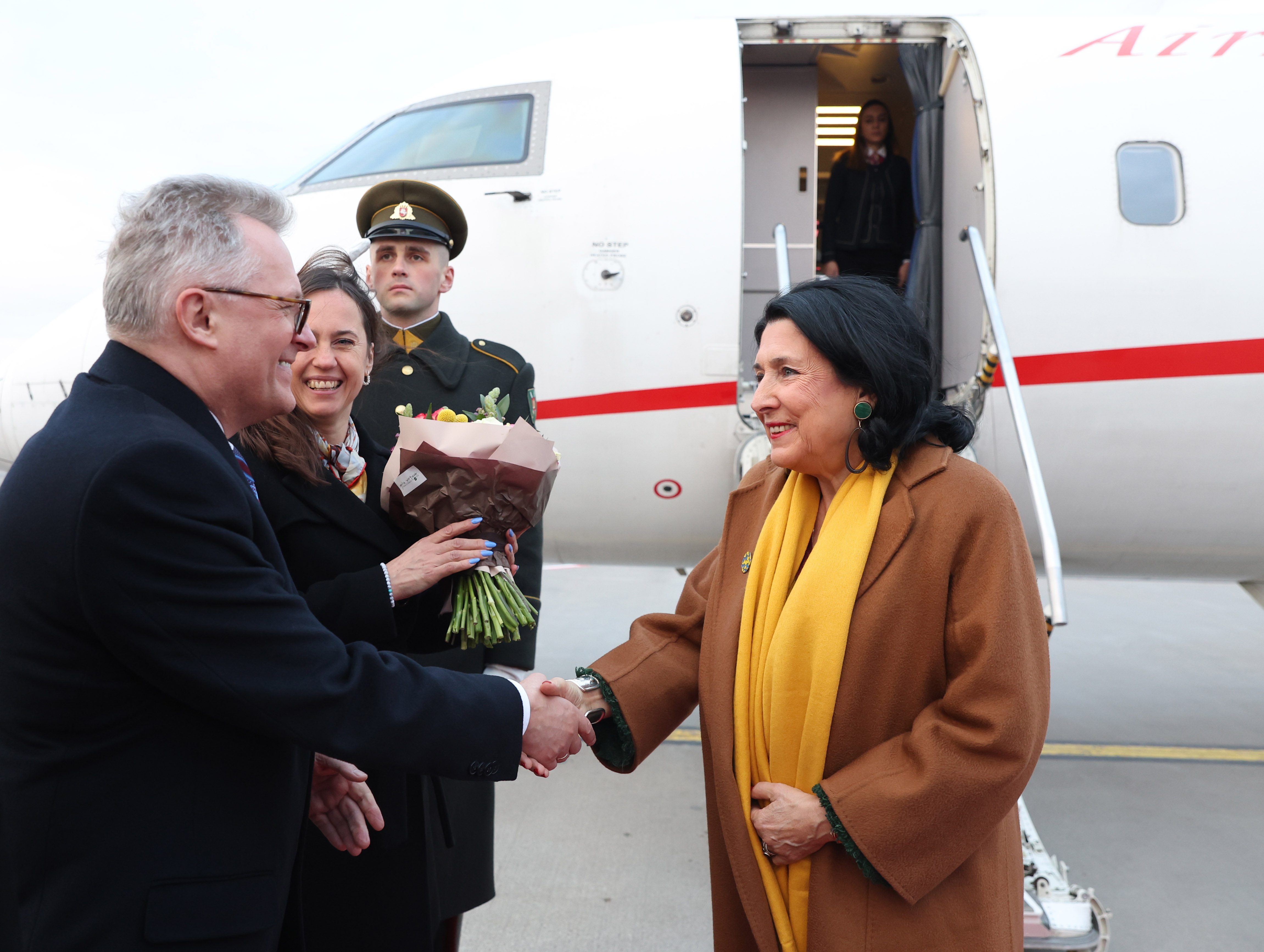 საქართველოს პრეზიდენტმა ლიეტუვაში ოფიციალური ვიზიტი დაიწყო